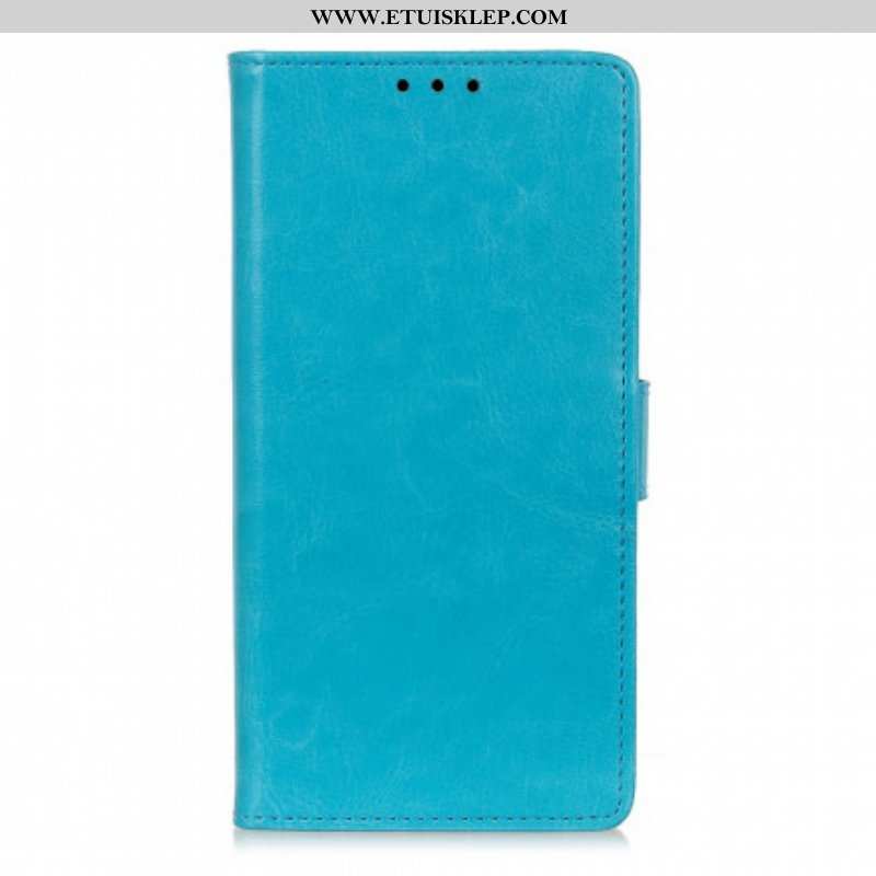 Etui Folio do Xiaomi Redmi Note 10 Pro Klasyczny Efekt Skóry